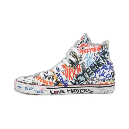 Graffiti Hi Top Sneaker