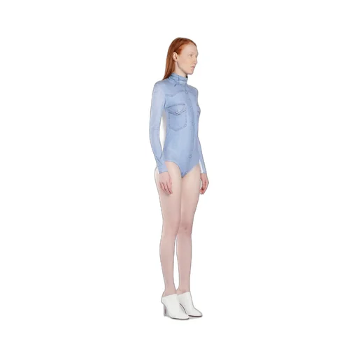 Denim Like Bodysuit