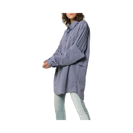 Deconstructed Shirt Blue