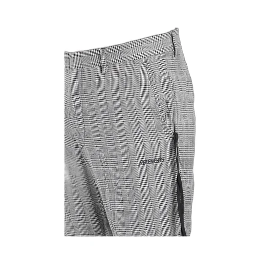 Grey Plaid Trousers