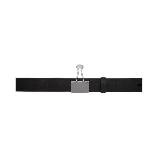 Paperclip Leather Belt