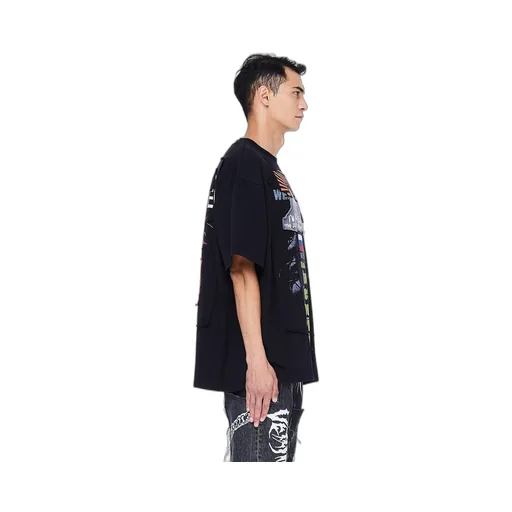 Russia Patches Oversized T-Shirt