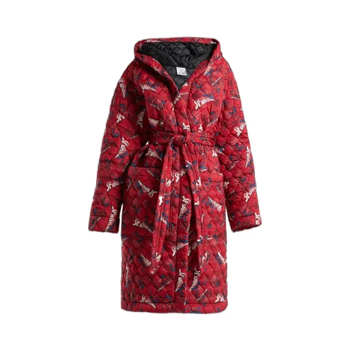 Spiderman Hooded Quilted Coat