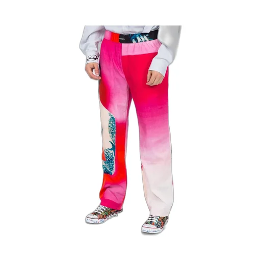 Pink Printed Trousers