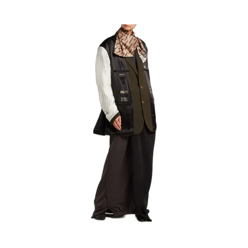 Deconstructed Inside Out Blazer