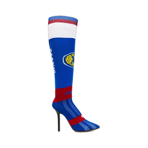 Russia Knit Sock Heel Boots