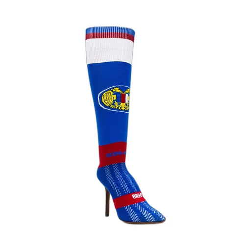 Russia Knit Sock Heel Boots