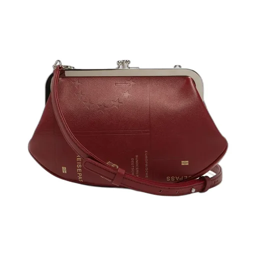 Passport Granny Bag Germany Leather Shoulder Bag