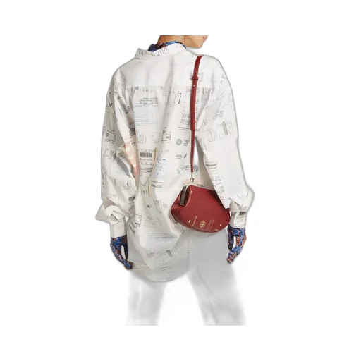 Passport Granny Bag Germany Leather Shoulder Bag