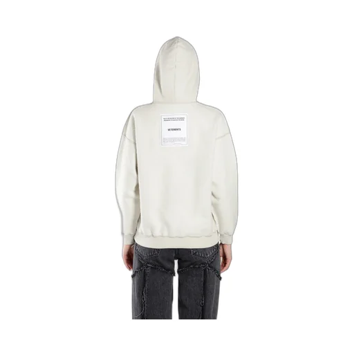 White Inside Out Hoodie