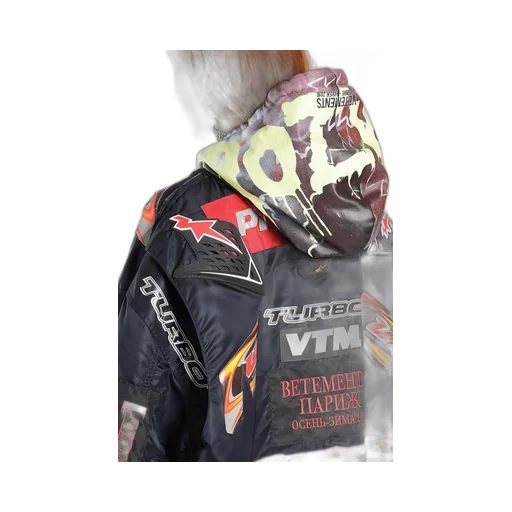 Sticker Racing Bomber Jacket