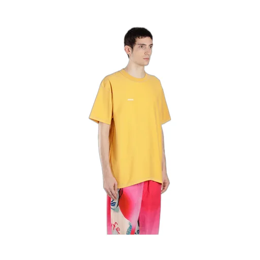 Yellow Inside Out Cotton T-Shirt