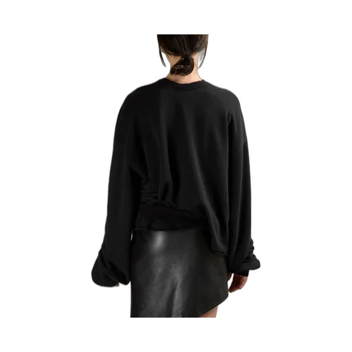 Black Oversized Sweatshirt