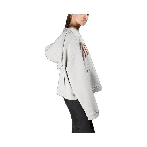 Backwards Grey Hoodie