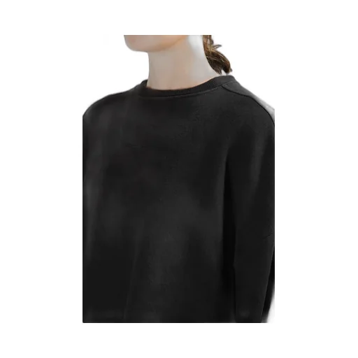 Black Oversized Sweatshirt