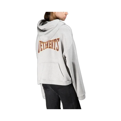 Backwards Grey Hoodie