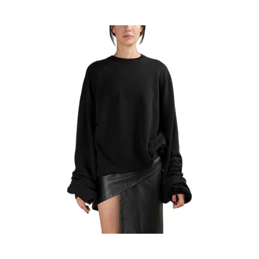 Black Oversized Sweatshirt