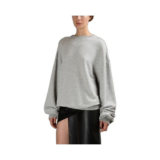 Grey Oversized Sweatshirt