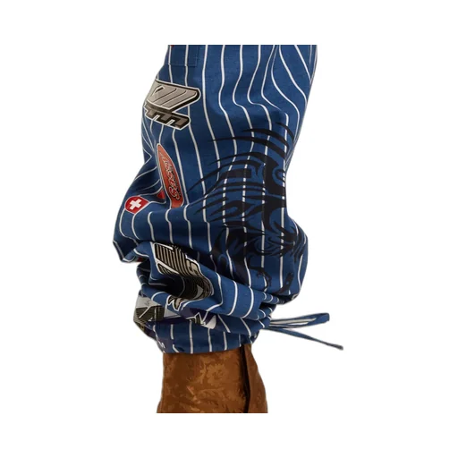 Stripe Sticker Cargo Pants