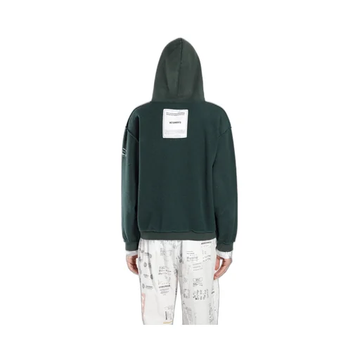 Zip Up Inside Out Hoodie
