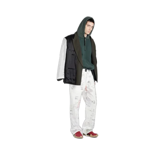 Zip Up Inside Out Hoodie
