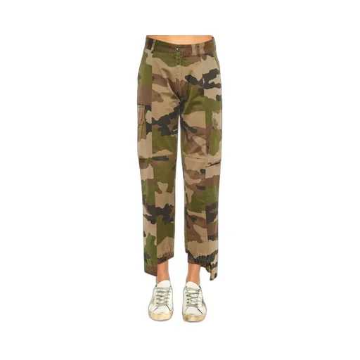 Camo Patchwork Cargo Trousers