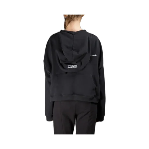 Black Champion Metal Logo Hoodie
