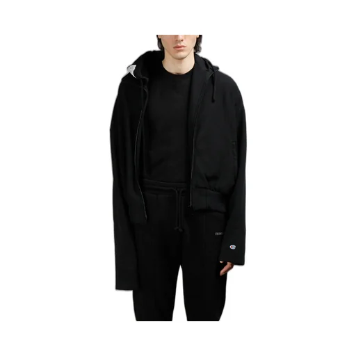 Black Zip Champion Hoodie