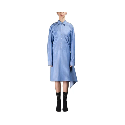 Striped Shirt Dress