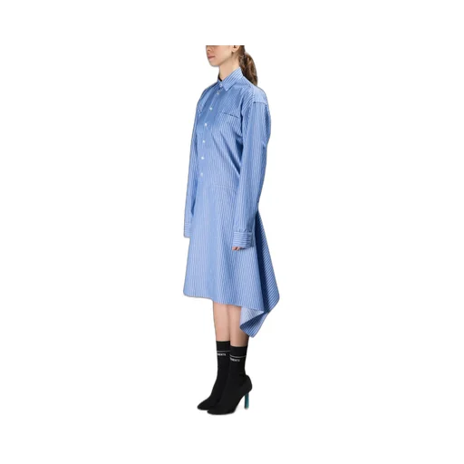 Striped Shirt Dress