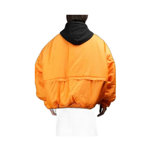 Alpha Reversible Cropped Bomber Jacket