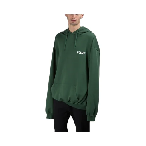 Polizei Oversized Hoodie