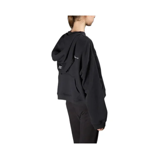 Black Champion Metal Logo Hoodie