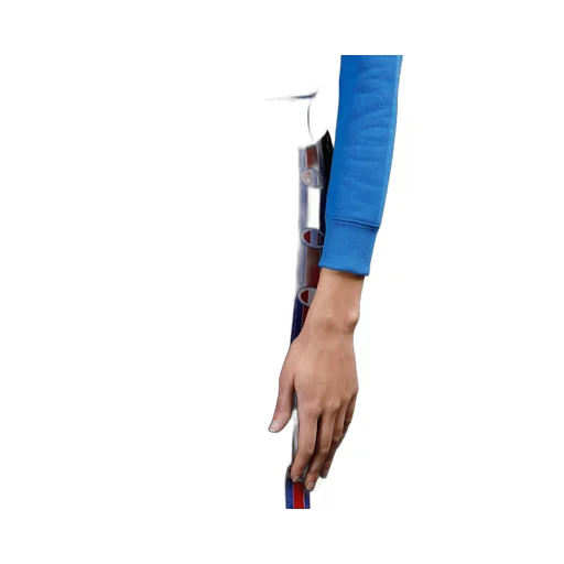 Vetements X Champion Fitted Hoodie Blue