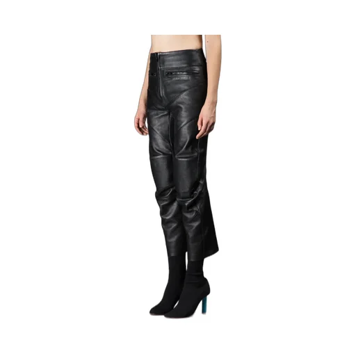 Leather Biker Trousers