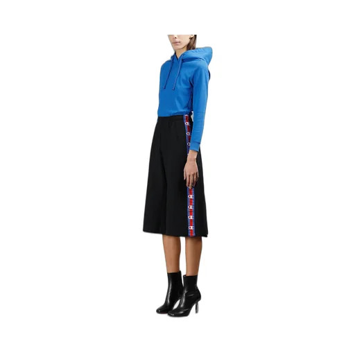 Vetements X Champion Fitted Hoodie Blue