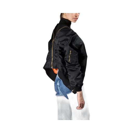 Oversized Bomber Jacket