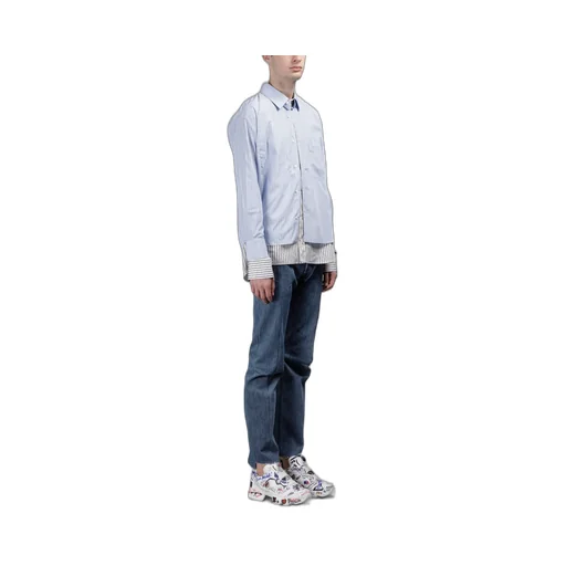 Double Stitched Striped Shirt
