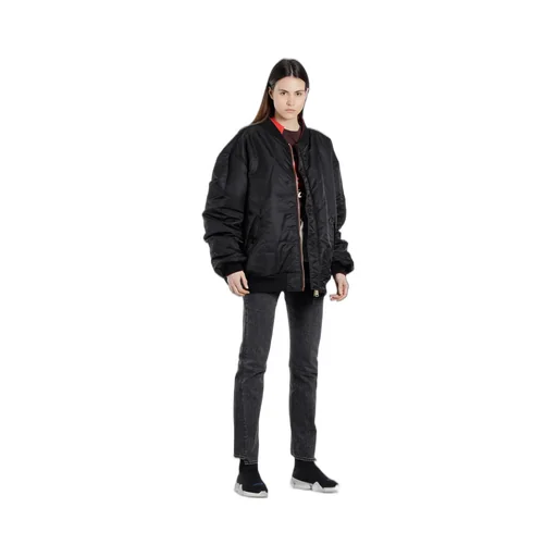 Oversized Bomber Jacket