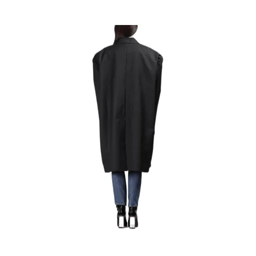 Oversized Double-Breasted Coat