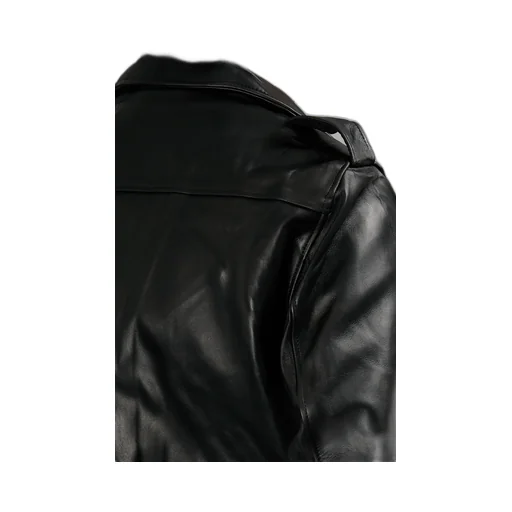 Black Leather Biker Jacket