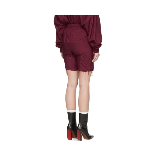Ripped Track Shorts