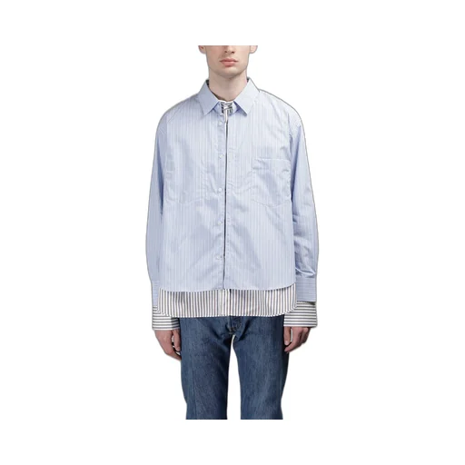 Double Stitched Striped Shirt