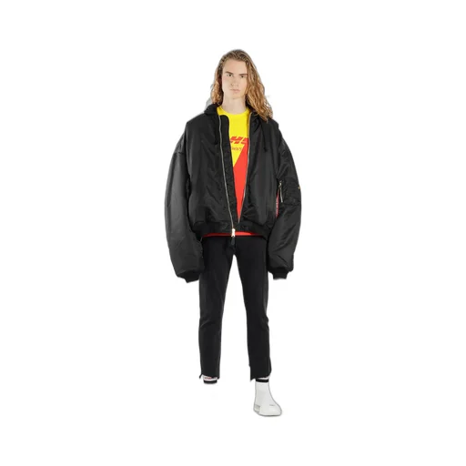 Alpha Emoji Bomber Jacket