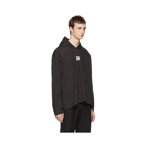 Black Staff Hanes Hoodie