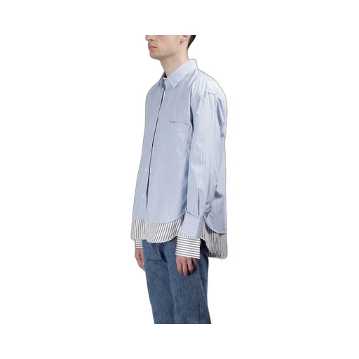 Double Stitched Striped Shirt