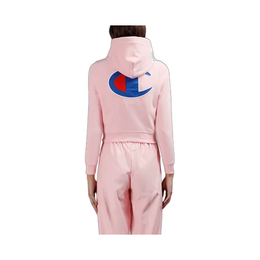 Pink Fitted Champion Hoodie