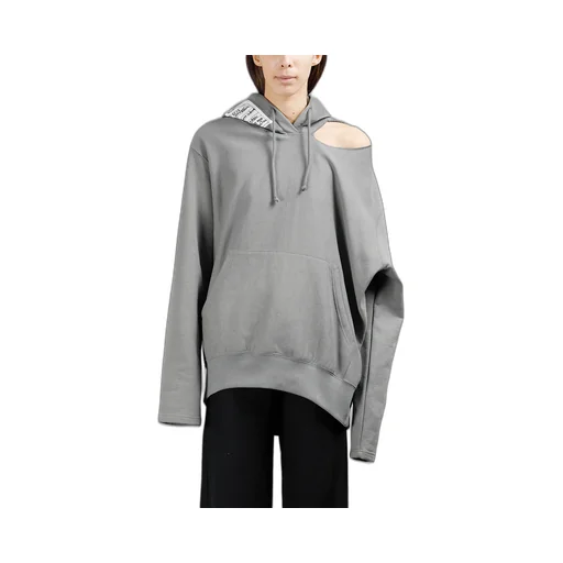 Grey Open Shoulder Champion Hoodie