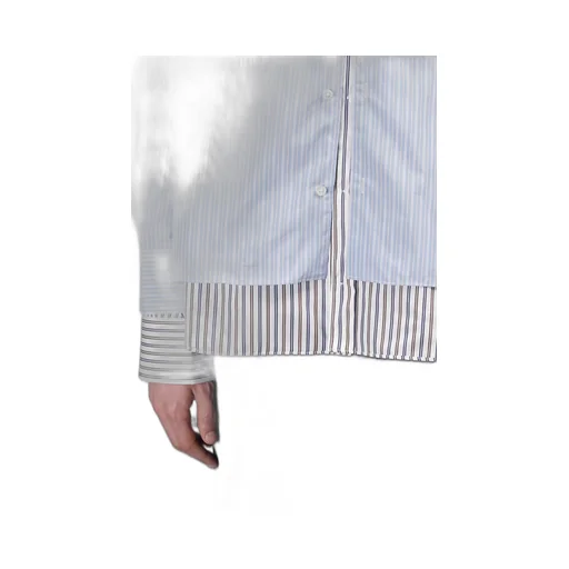 Double Stitched Striped Shirt