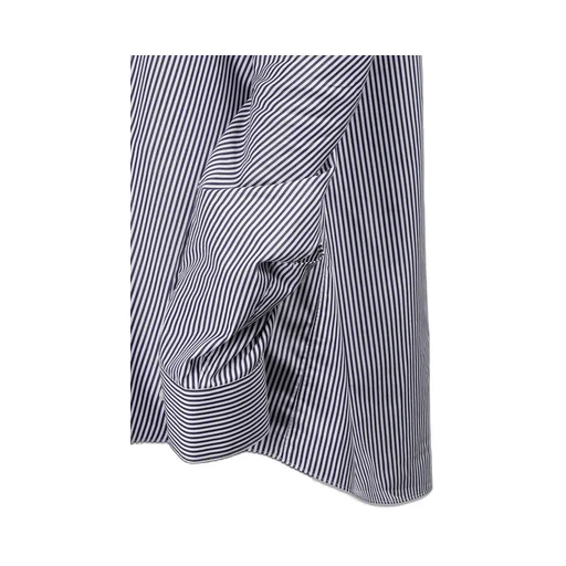 Striped Oversized Button-Down Shirt